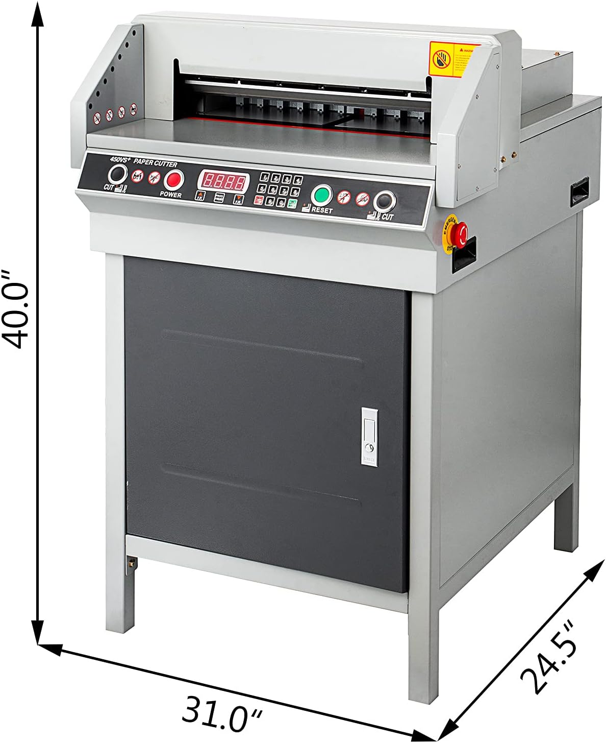Electric Paper Cutter 450mm 17.7 Inch Guillotine S8678