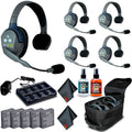 5-Person Full-Duplex Wireless Headset with Cleaning Kit J148657