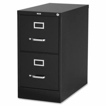 2-Drawer Vertical File Cabinet Black I692188