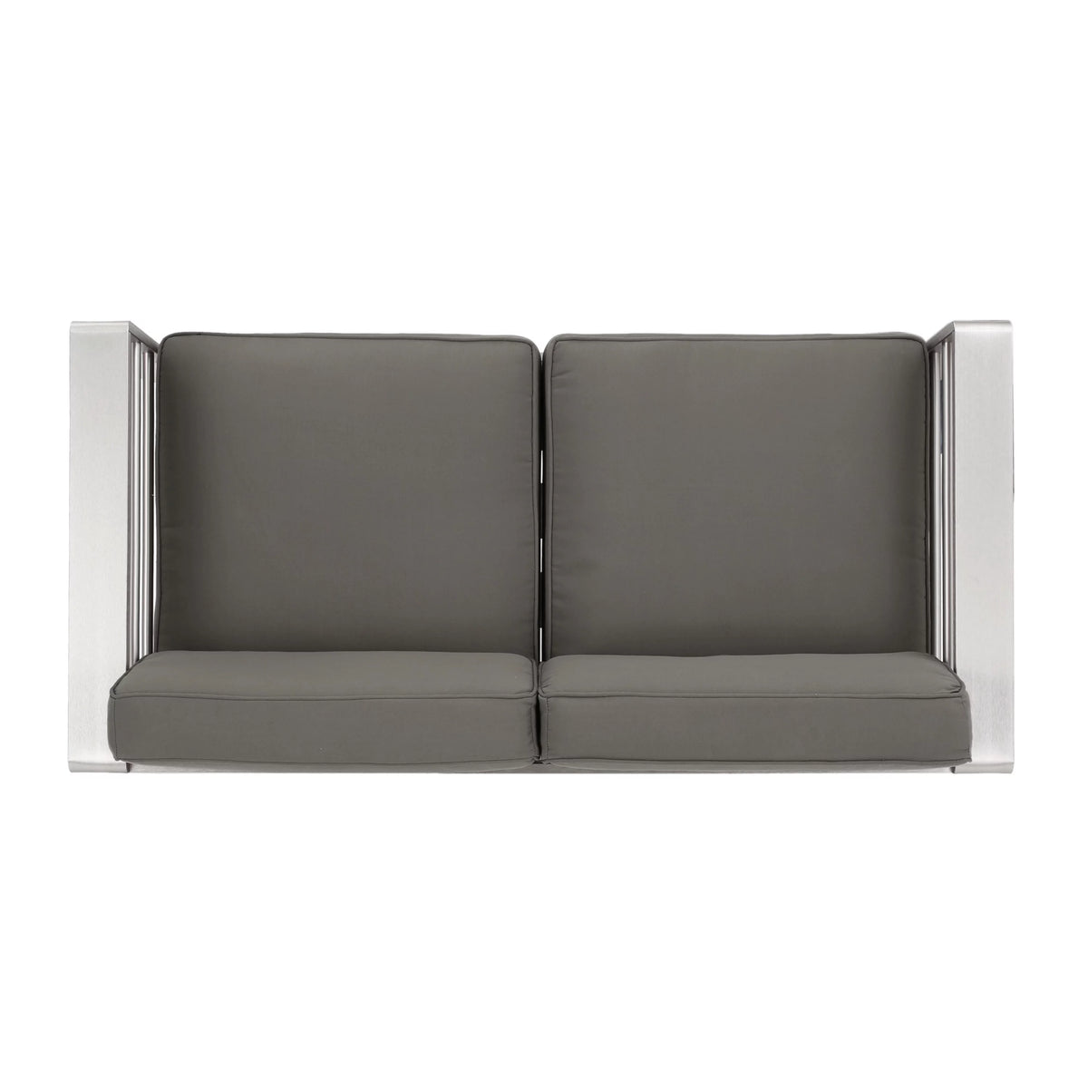 7-Seater Aluminum Patio Sofa Set with Coffee Table I85868