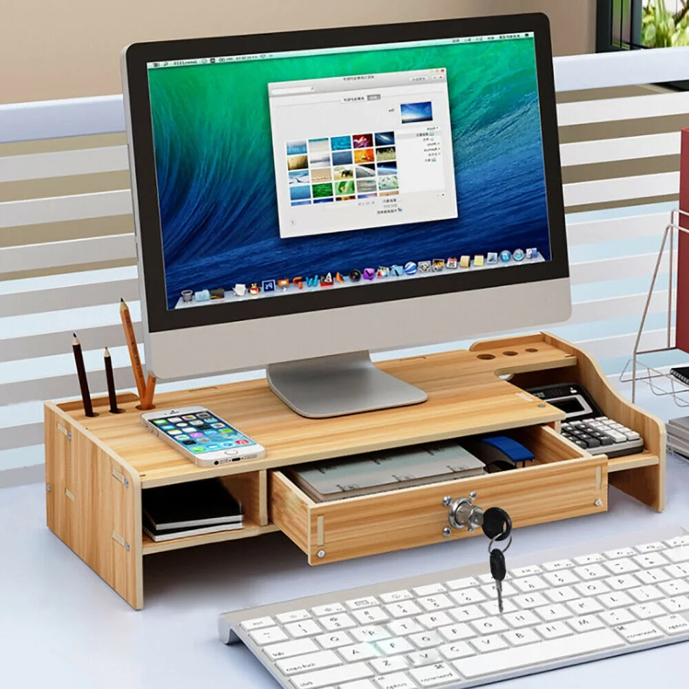 Monitor Riser Stand Desk Organizer C267