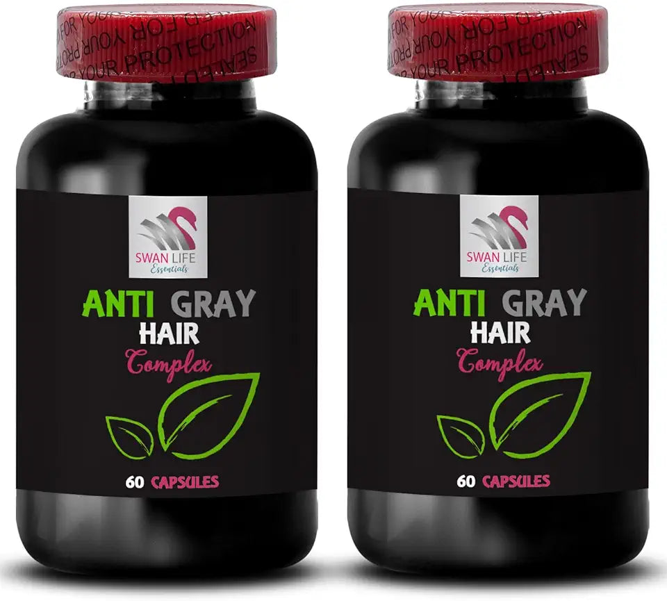 Anti Gray Hair Pills 180 Capsules Z587