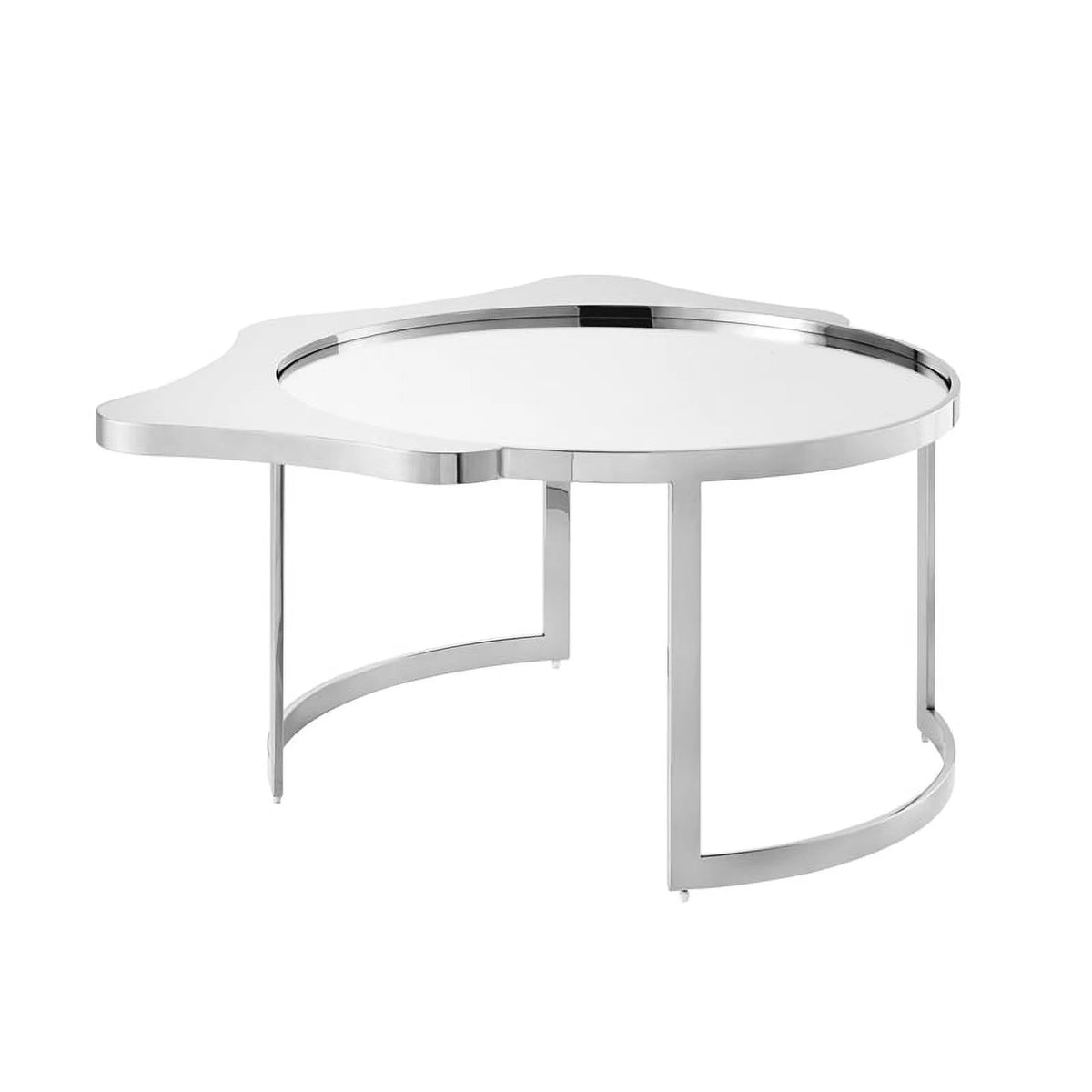 Coffee Table with Mirrored Top F631