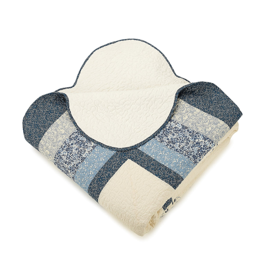 Blue Bedspread P483