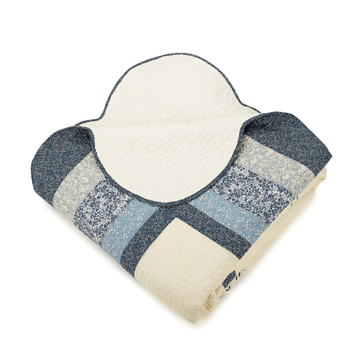 Blue Bedspread P483