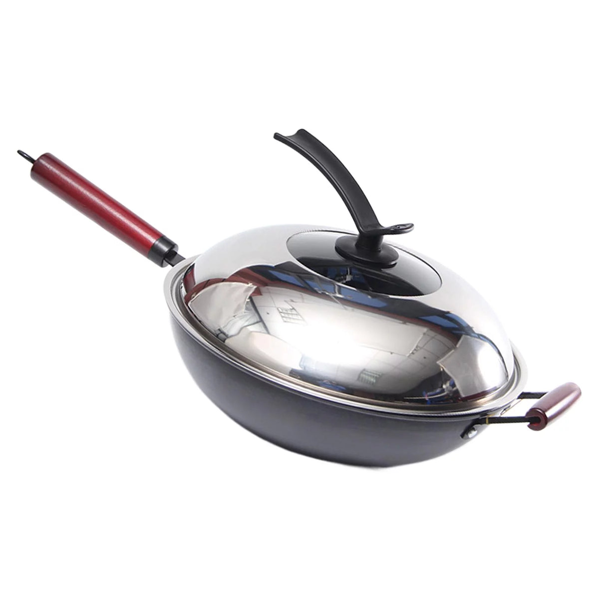 Coated Wok with Lid 30cm E47732