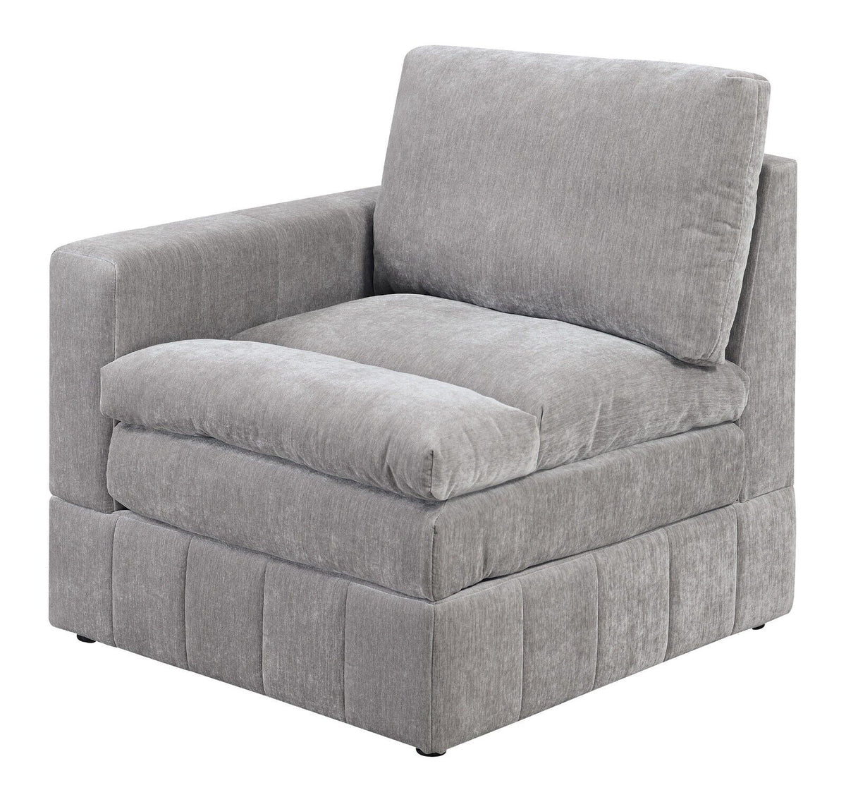 Plush Cushion 5pc Modular Sectional Set X148897