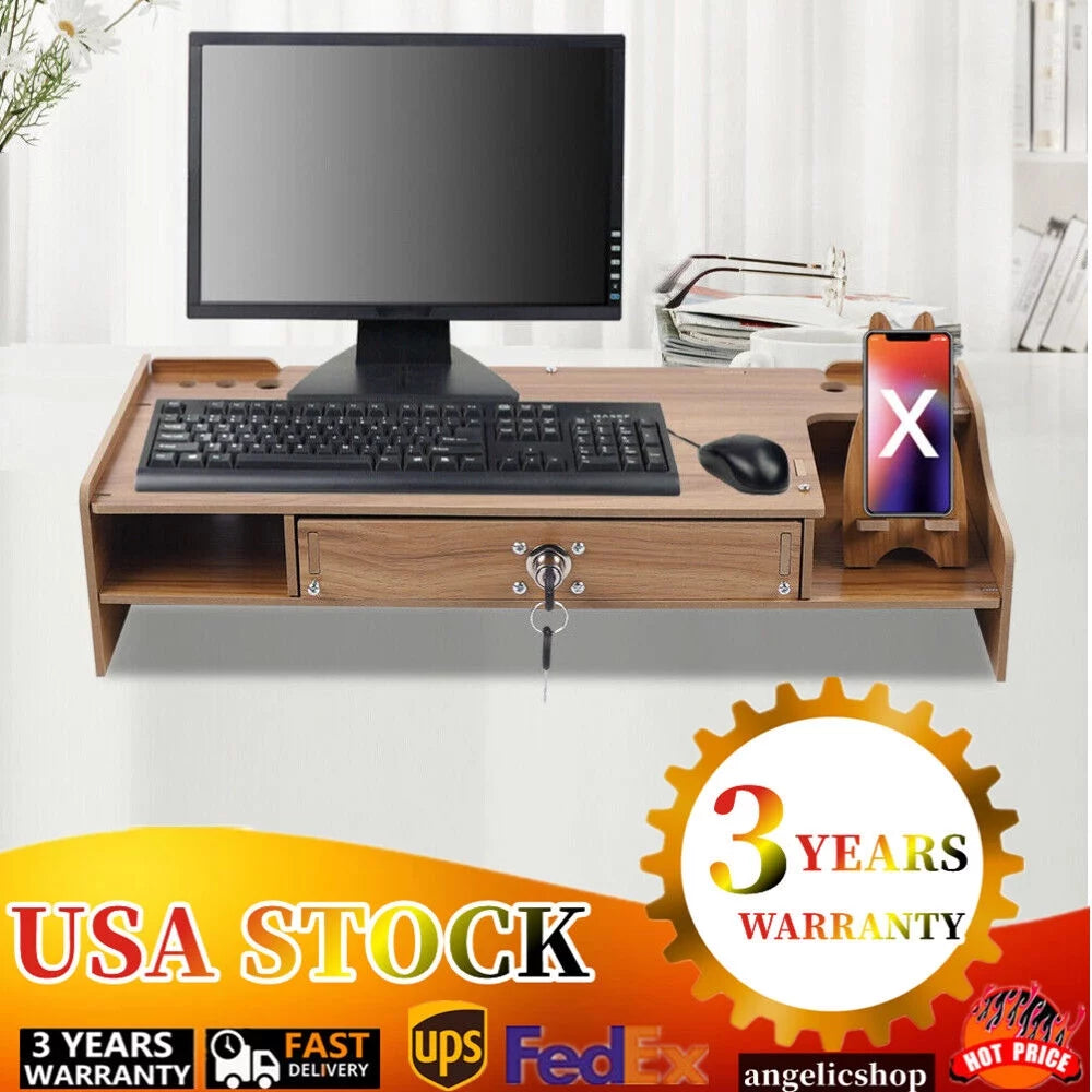 Monitor Riser Stand Desk Organizer C267