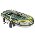 Inflatable Rafting Boat Set 3 Person with Oars and Pump U185