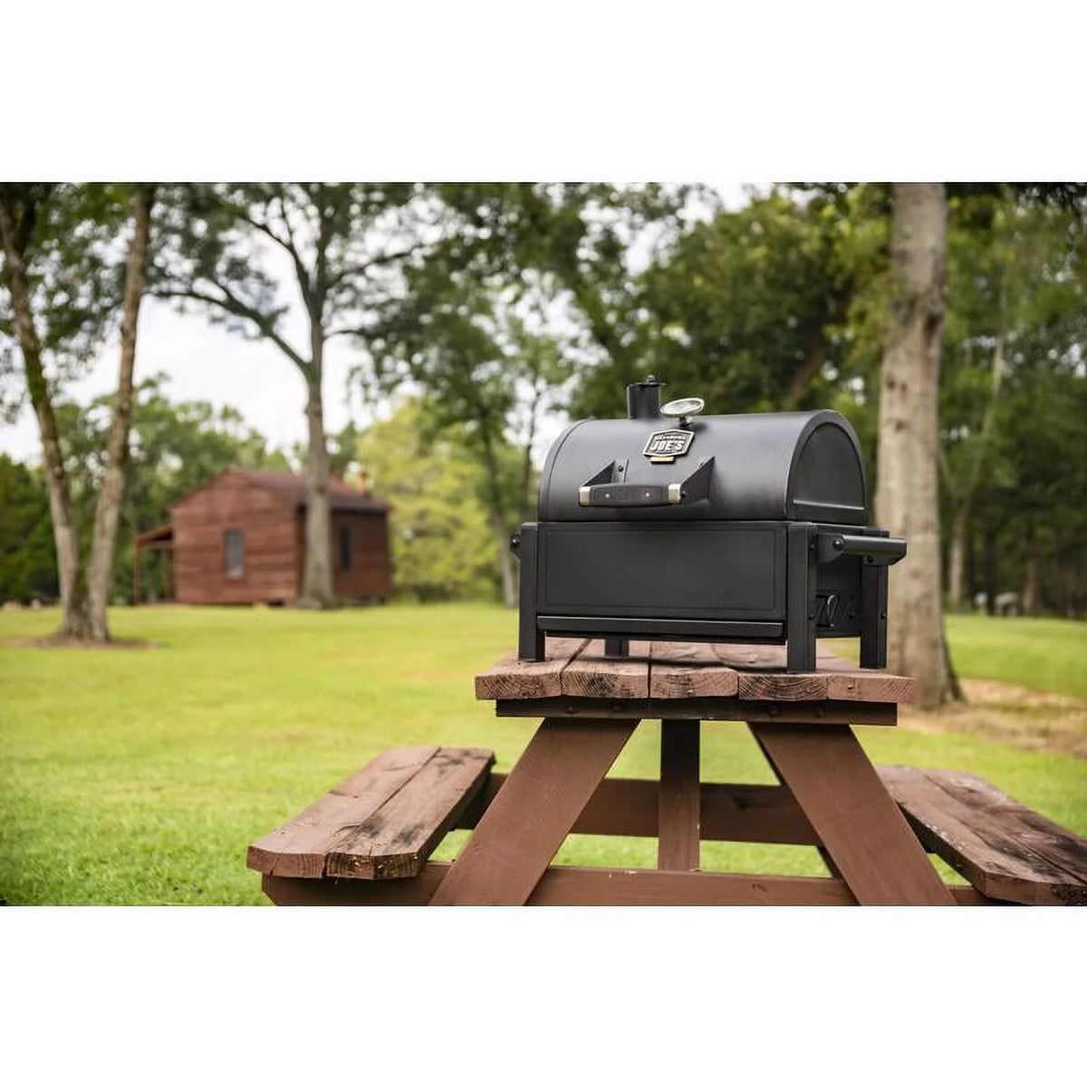 Portable Tabletop Steel Charcoal Grill L9568