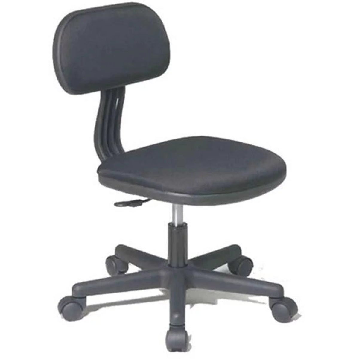 Black Fabric Task Chair Q766952