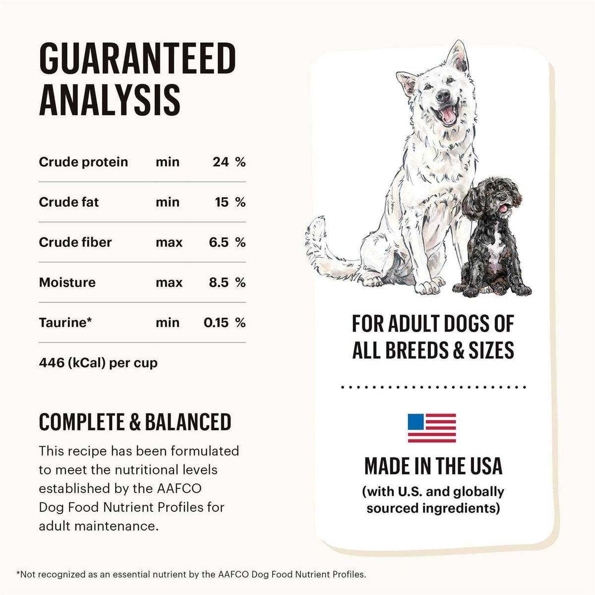 Dehydrated Grain Free Chicken Dog Food W855