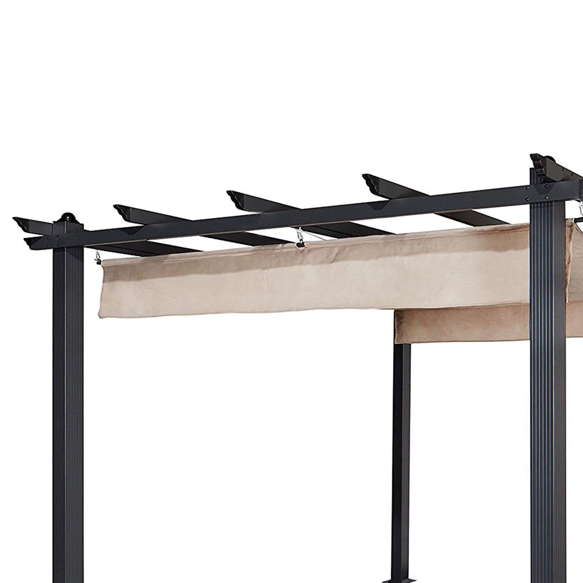 Aluminum Outdoor Canopy Pergola 9 x 9 ft White H821