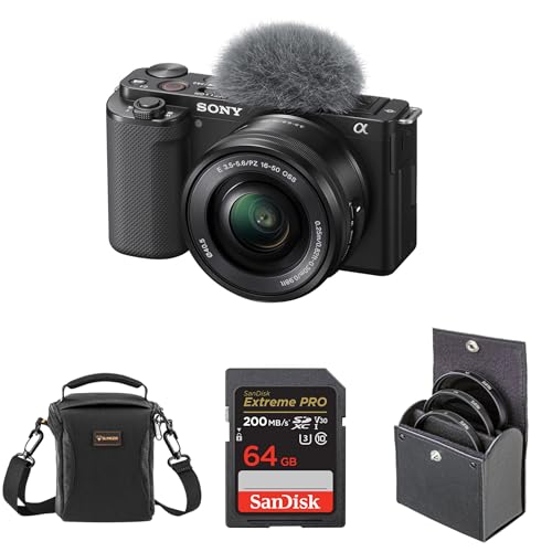 Black APS-C Mirrorless Camera with 16-50mm Lens J9433