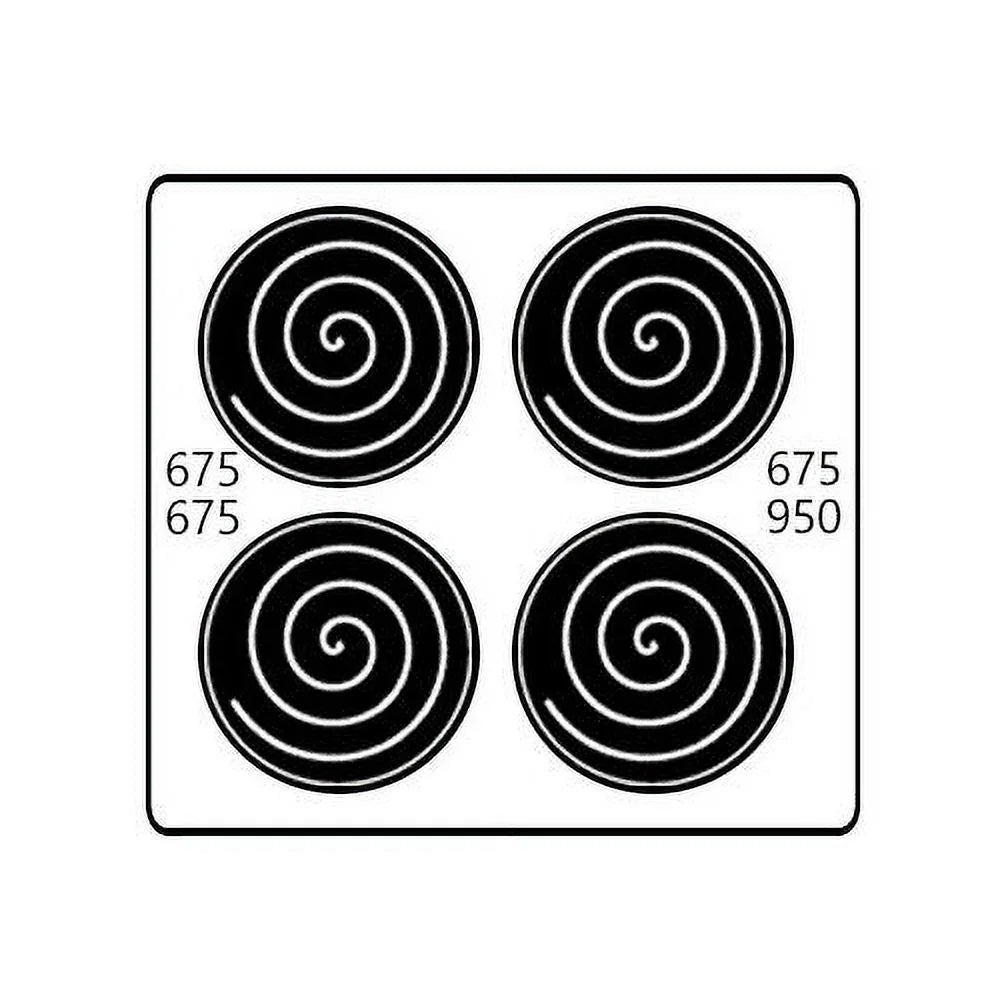 24 in. Slide-In Electric Range with Stainless Steel Doors R165109