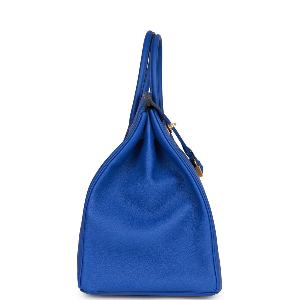 Birkin 40 Bleu Royal Togo Gold Hardware M371199