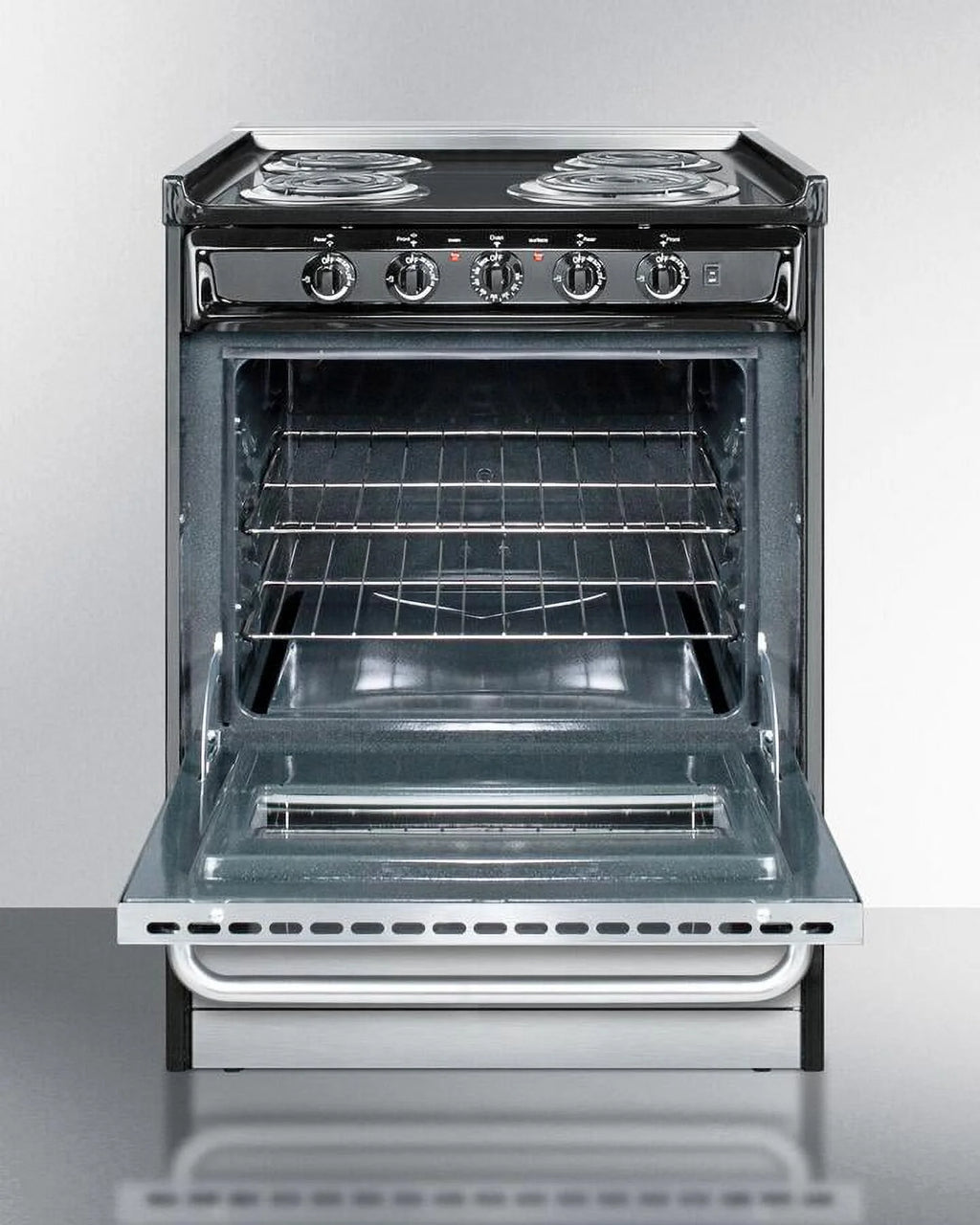 24 in. Slide-In Electric Range with Stainless Steel Doors R165109