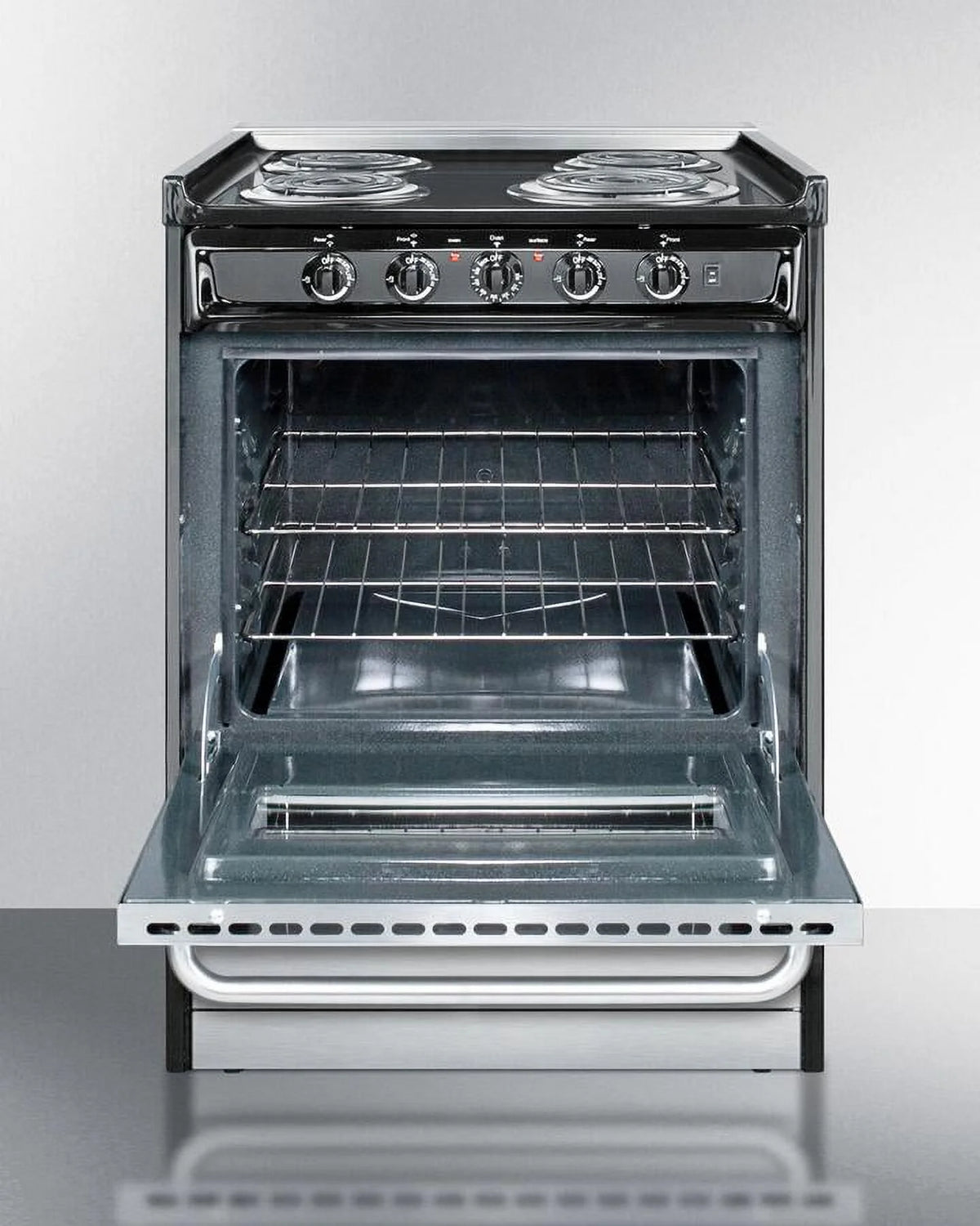 24 in. Slide-In Electric Range with Stainless Steel Doors R165109