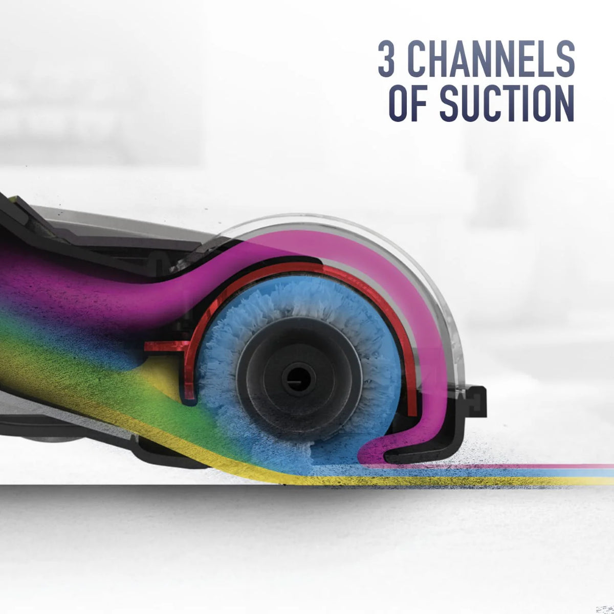 Upright Vacuum Cleaner with HEPA Media A383