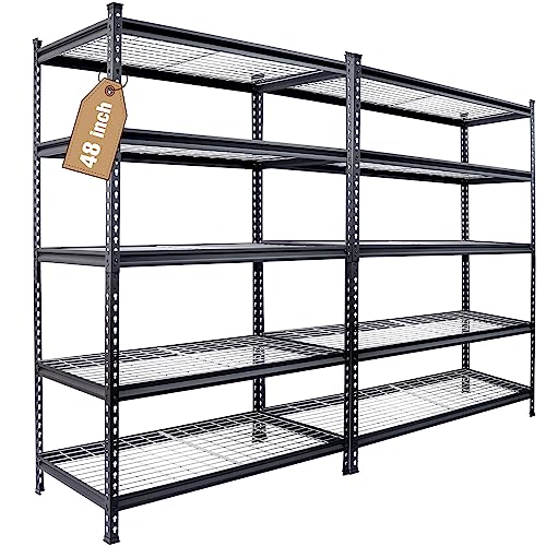 5-Tier Heavy Duty Adjustable Metal Shelving Unit R115720