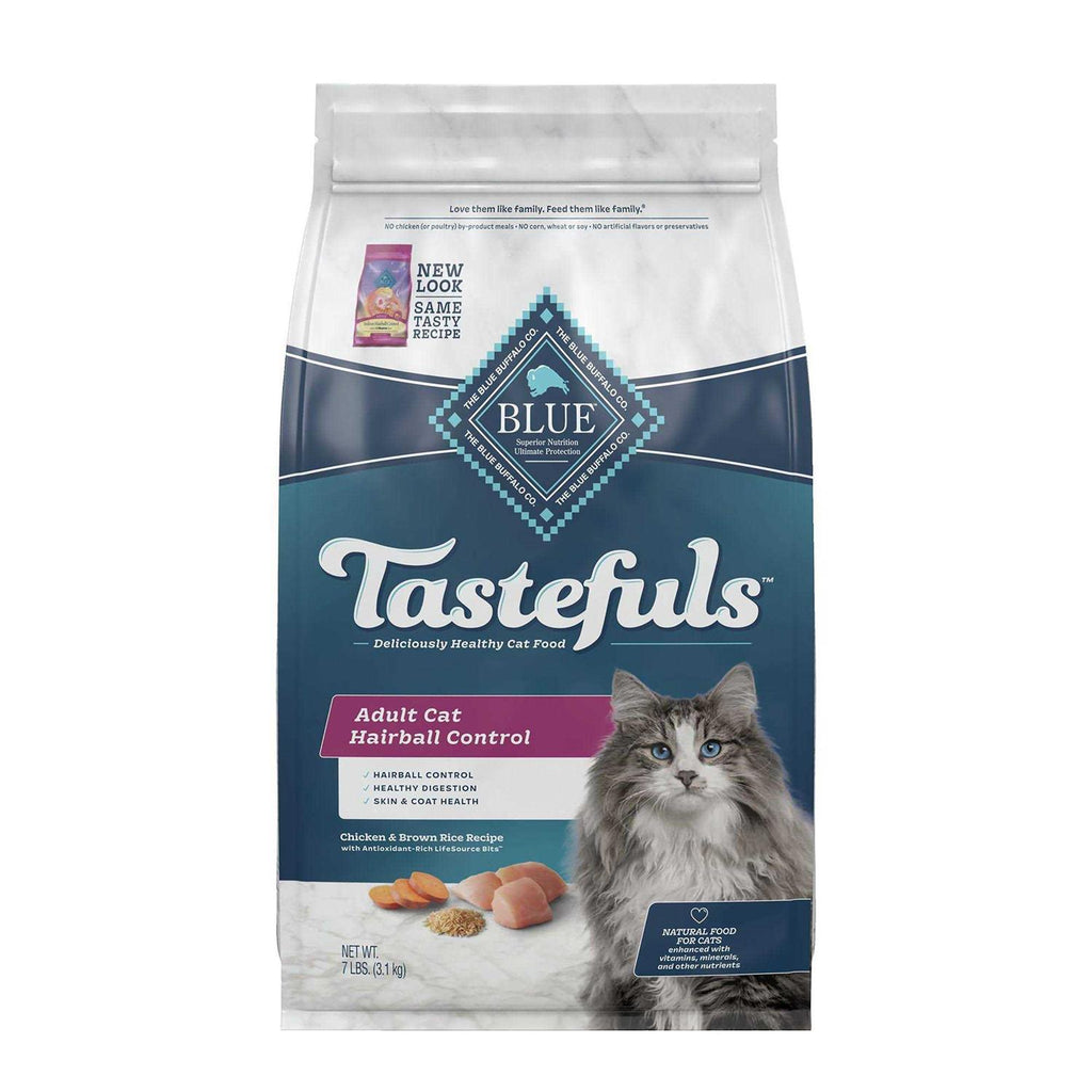 Blue Indoor Hairball Control Adult Dry Cat Food G4597