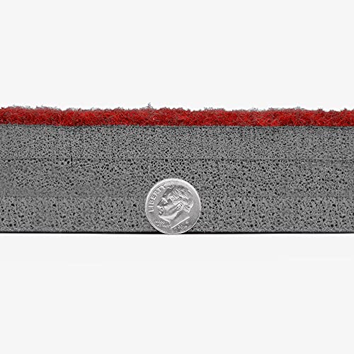 Rollout Gymnastics Mat with Grippy Gym Carpet Top D93352