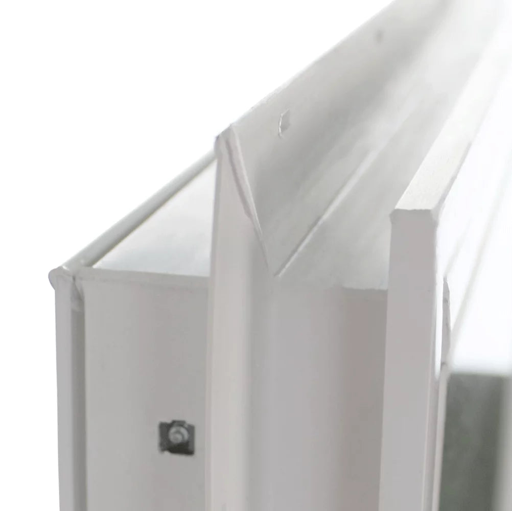 Transom Window 30" x 10" with Grids Vinyl Low-E Glass C7888