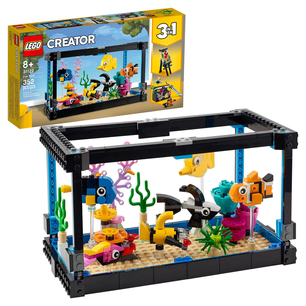 Fish Tank Building Set 352 Pieces V96931