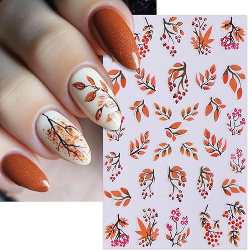 Varied Holiday Nail Art Stickers R4298