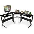 88.5" L Shaped Reversible Computer Desk S8873