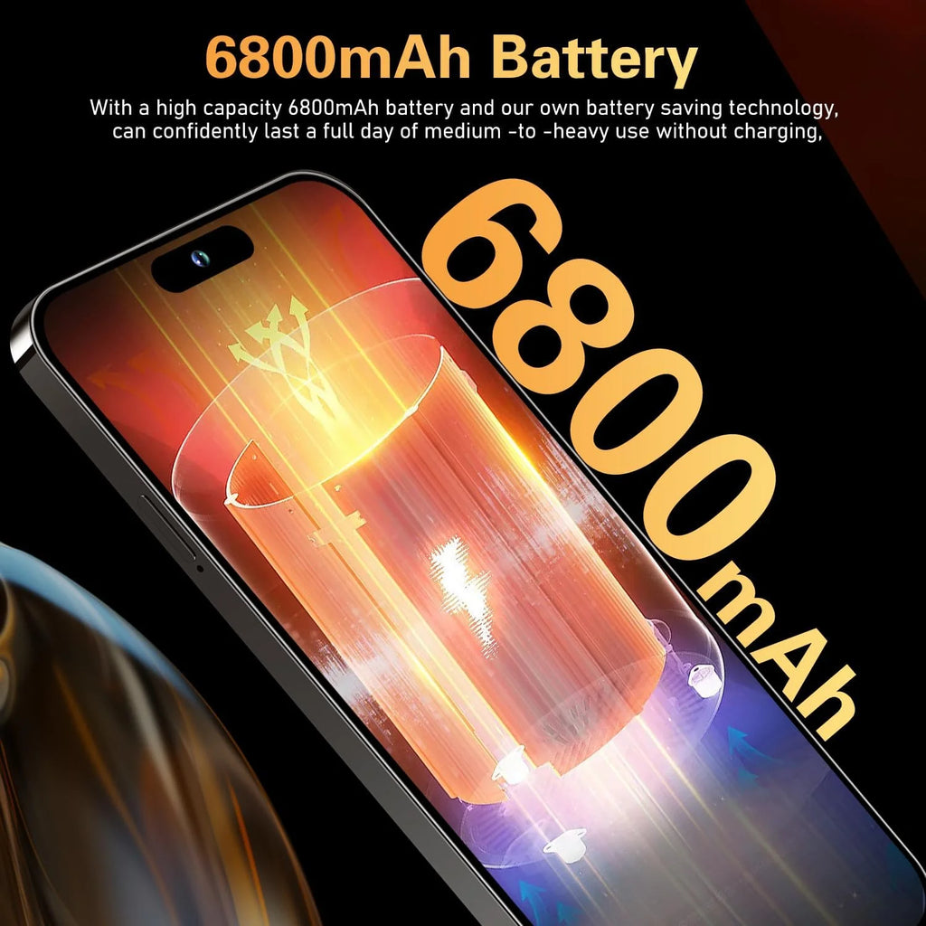 5G Unlocked Smartphone 3GB+64GB Android 13 6.8" FHD 6800mAh 48MP+108MP Dual SIM D500300