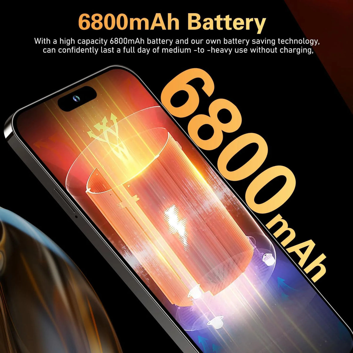 5G Unlocked Smartphone 3GB+64GB Android 13 6.8" FHD 6800mAh 48MP+108MP Dual SIM D500300