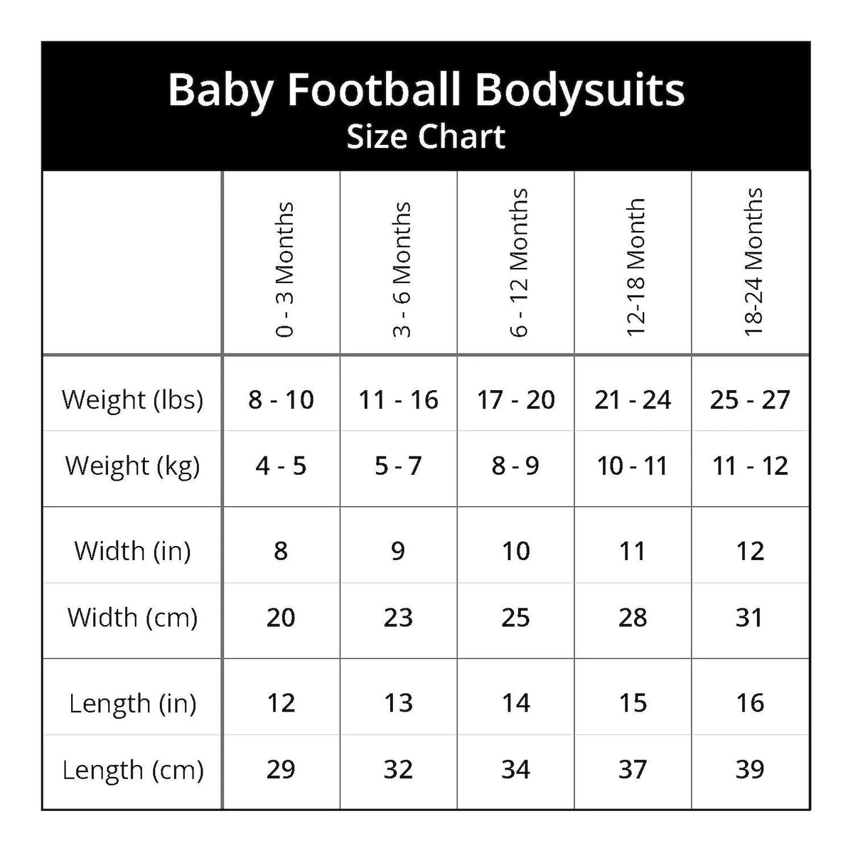 Infant Baby Football Bodysuit D443