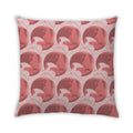Contemporary Throw Pillow, 18 inch by 18 inch J978