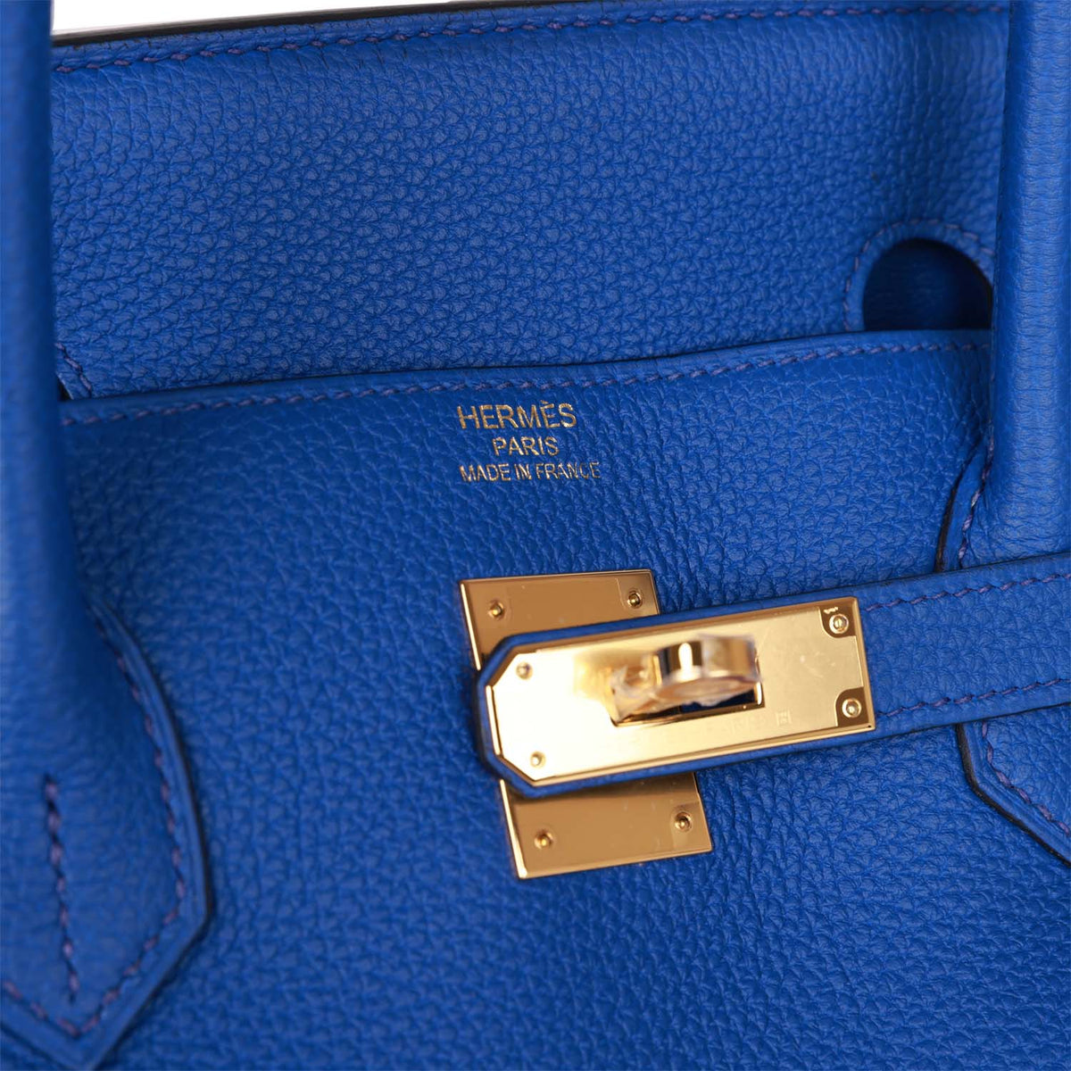 Birkin 40 Bleu Royal Togo Gold Hardware M371199