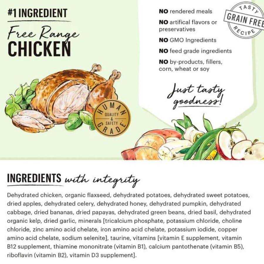Dehydrated Grain Free Chicken Dog Food W855