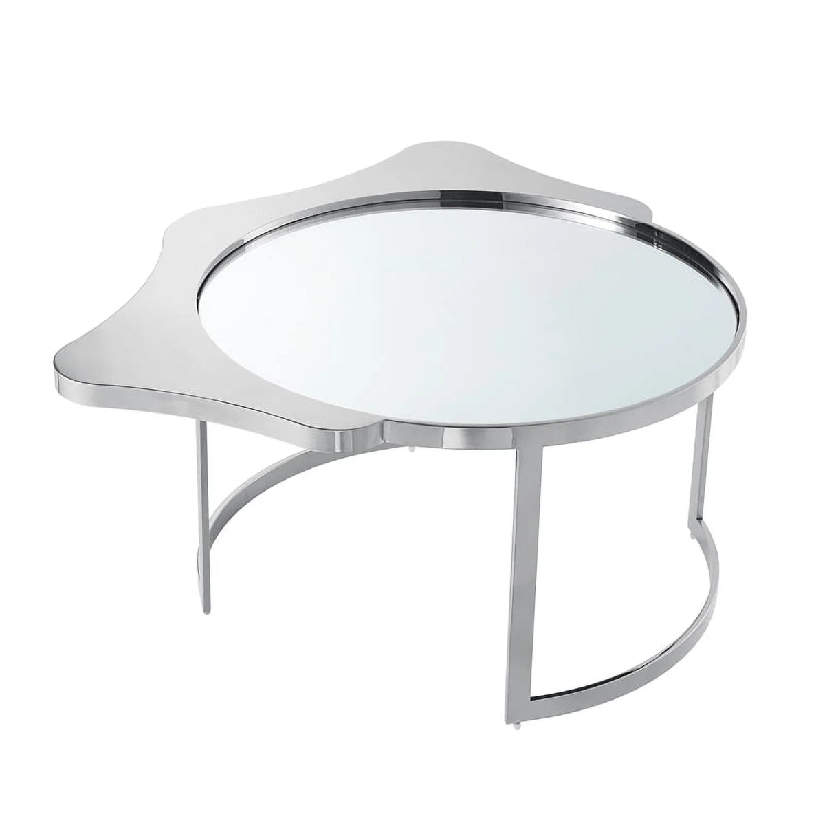 Coffee Table with Mirrored Top F631