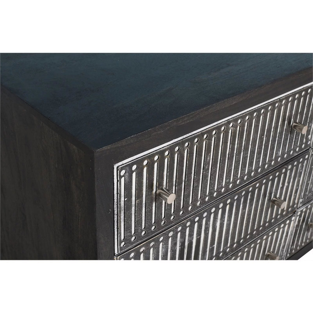 6 Drawer Mango Wood Chest I95989