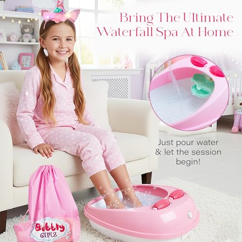 Glow in Dark Kids Spa Day Kit 42+ Pieces M955308