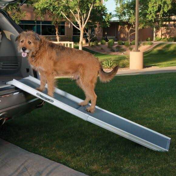 Grey Telescoping Pet Ramp Y11438