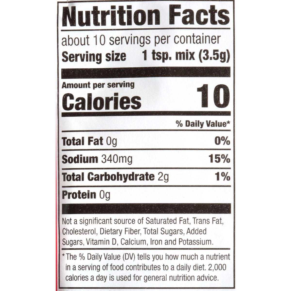 Savory Pot Roast Seasoning Mix, 1.3 oz (Pack of 10) X456
