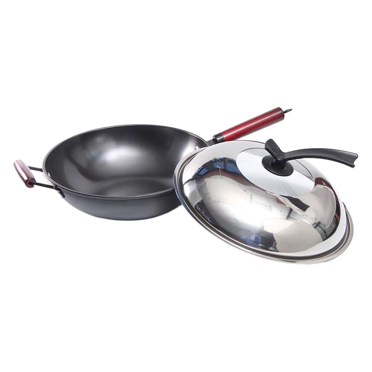 Coated Wok with Lid 30cm E47732