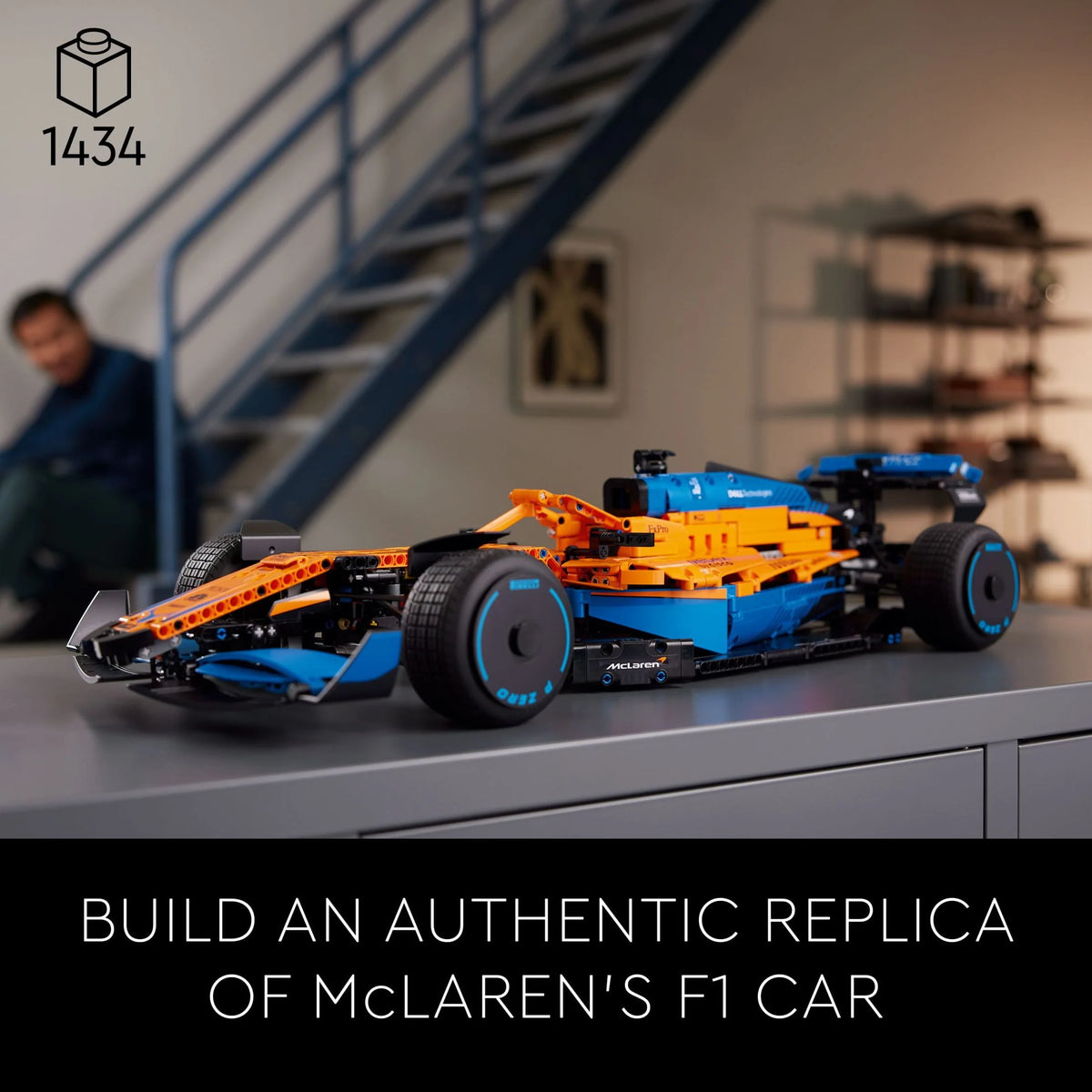 Technic Formula 1 Race Car Model Building Kit X472599