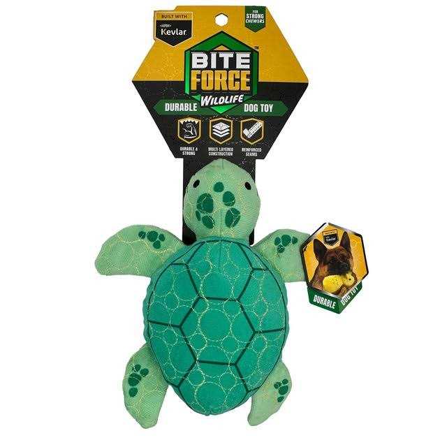 Durable Plush Turtle Dog Toy Y30219