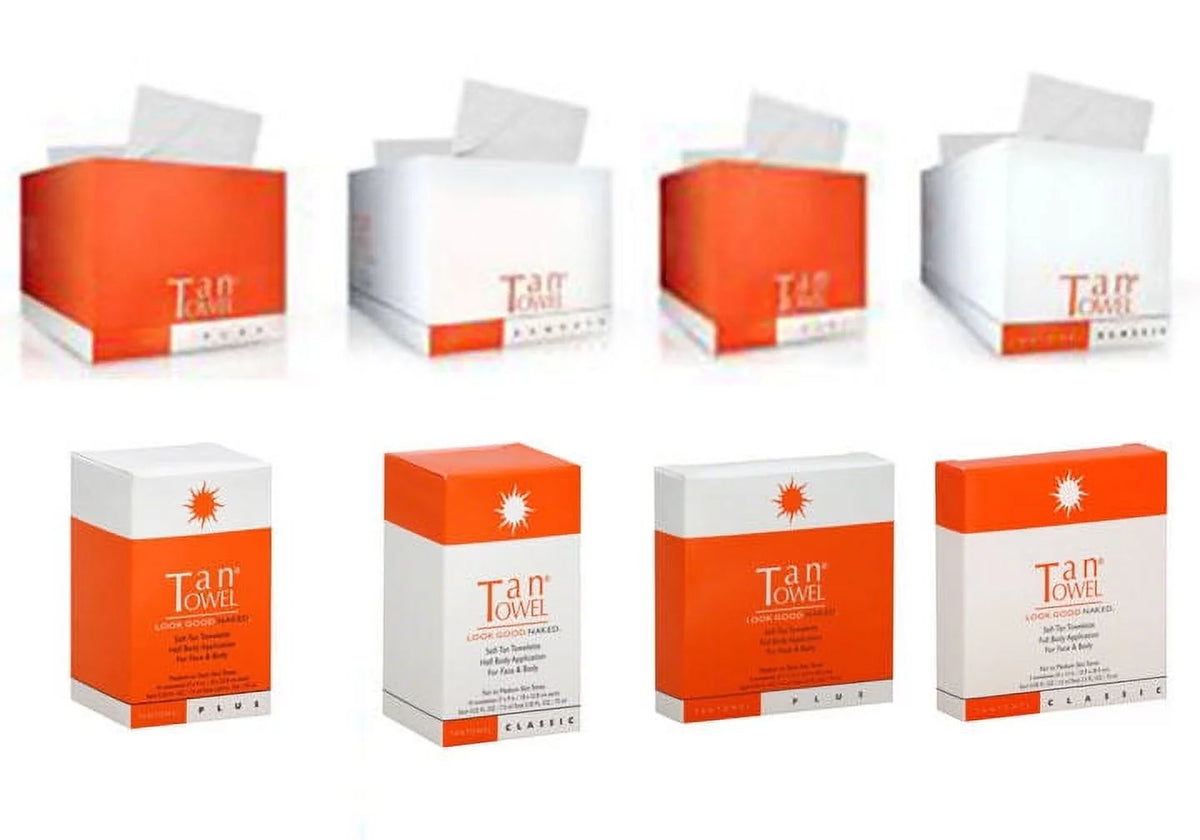 Tan Towel Towelettes Full Body Classic 30 Pack G33738