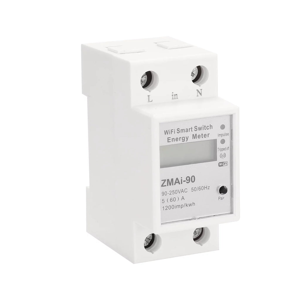 Single-Phase Din Rail Wifi Energy Meter H8272