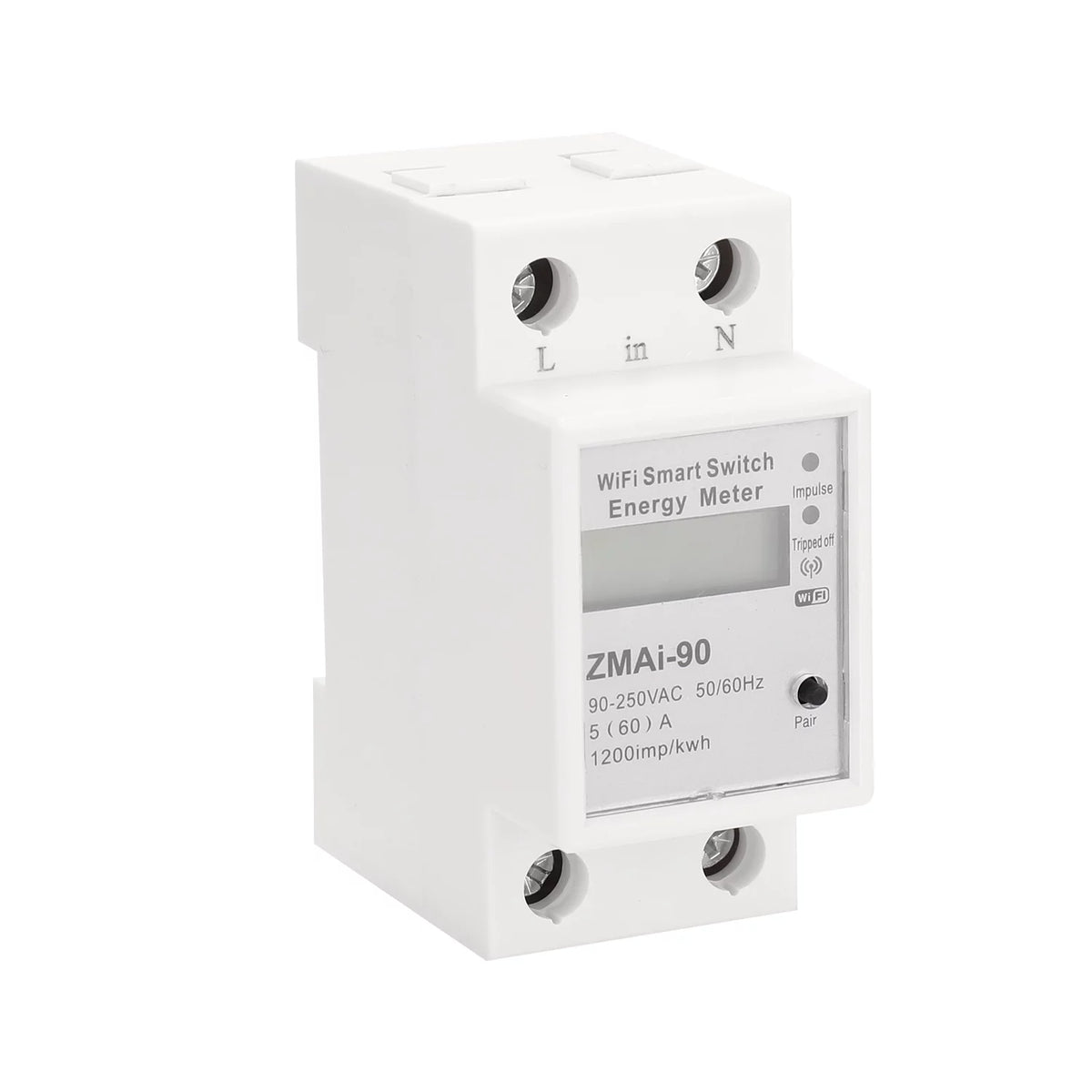 Single-Phase Din Rail Wifi Energy Meter H8272