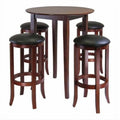 5 Pc Walnut Finish Pub Set M659355