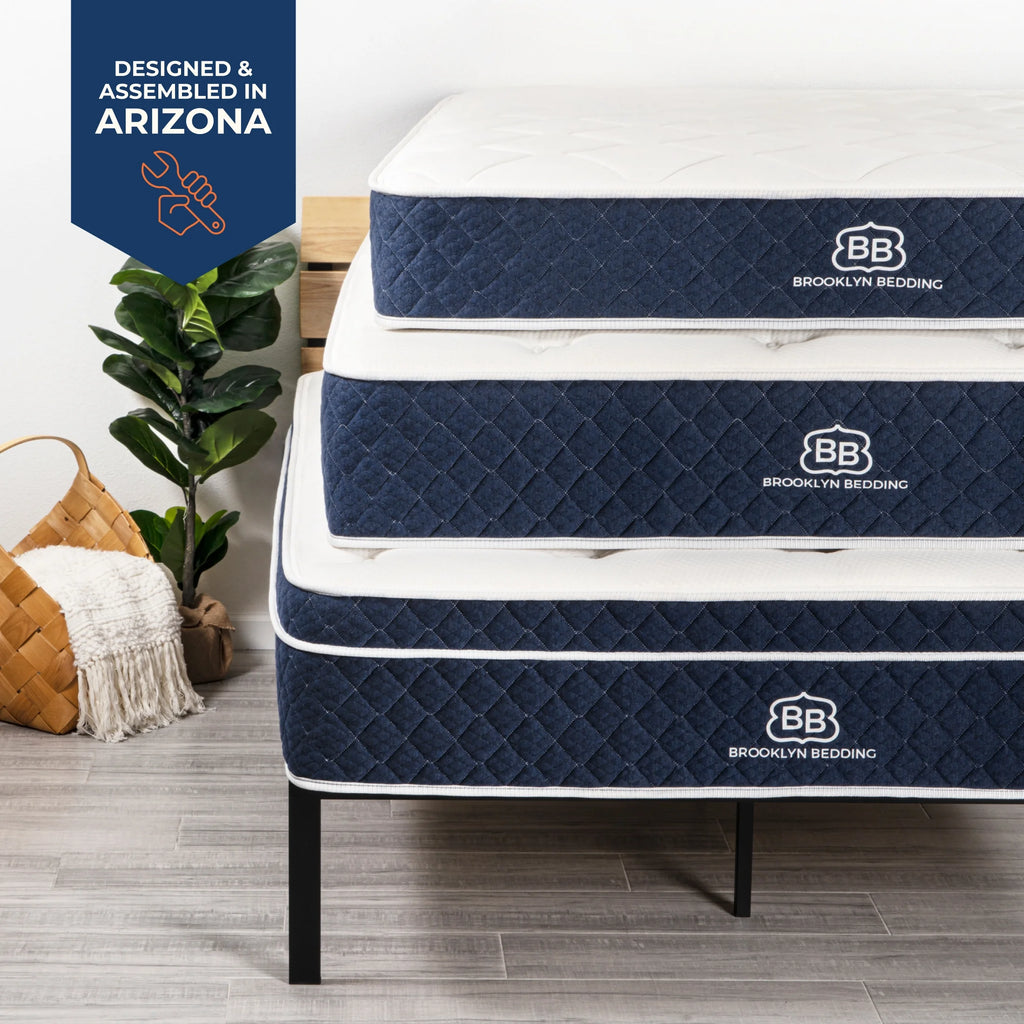 14" Plush Hybrid Queen Mattress with Cooling Cover A119491