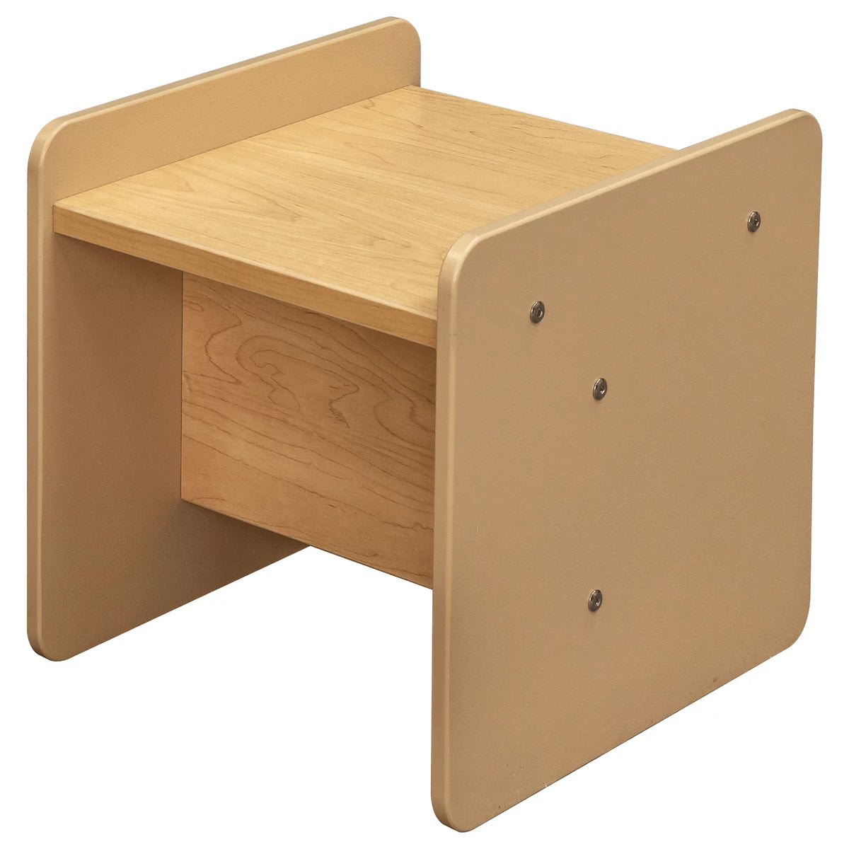 Wood 2-in-1 Activity Cube Chair Set of 2 J578308